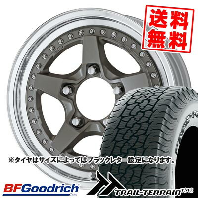 215/65R16 98T ORWL BFグッドリッチ TRAIL-TERRAIN T/A WORK CRAG GALVATRE2 サマータイヤホイール4本セット 【取付対象】｜タイヤプライス館