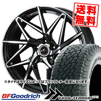 225/55R18 102H XL BFGoodrich BFグッドリッチ TRAIL-TERRAIN T/A トレイルテレーン T/A LEONIS IT レオニス IT サマータイヤホイール4本セット