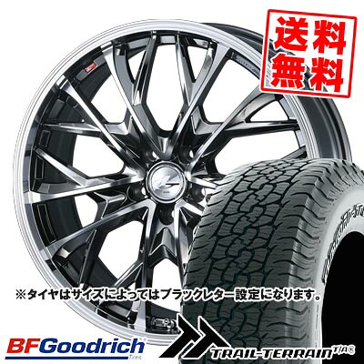 235/60R18 107H XL BFグッドリッチ TRAIL-TERRAIN T/A LEONIS MV サマータイヤホイール4本セット 【取付対象】|タイヤプライス館