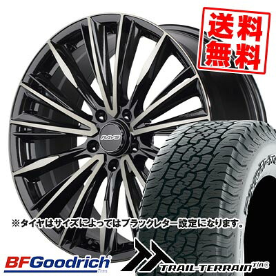 235/55R18 104H XL BFグッドリッチ TRAIL-TERRAIN T/A RAYS VERSUS CRAFTCOLLECTION VOUGE LIMITED サマータイヤホイール4本セット 【取付対象】｜タイヤプライス館