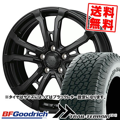 225/60R17 99H RBL BFGoodrich BFグッドリッチ TRAIL-TERRAIN T/A トレイルテレーン T/A HI-BLOCK VILAS ハイブロック ヴィラス サマータイヤホイール4本セット