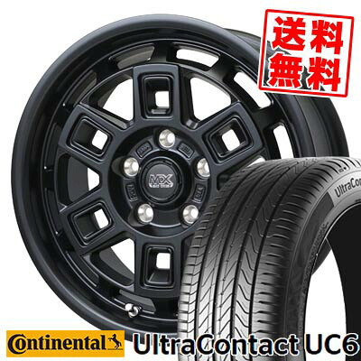 205/55R16 91V コンチネンタル UltraContact UC6 MAD CROSS AEVER サマータイヤホイール4本セット 【取付対象】|タイヤプライス館