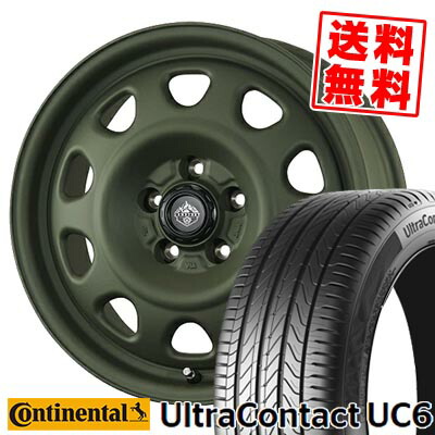 205/55R16 91V CONTINENTAL コンチネンタル UltraContact UC6 LANDFOOT SWZ ランドフット SWZ サマータイヤホイール4本セット 【取付対象】