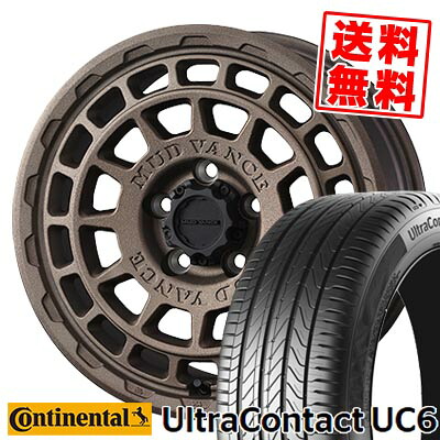 235/50R17 96W コンチネンタル UltraContact UC6 MUDVANCE X Type F サマータイヤホイール4本セット 【取付対象】｜タイヤプライス館 104,200円