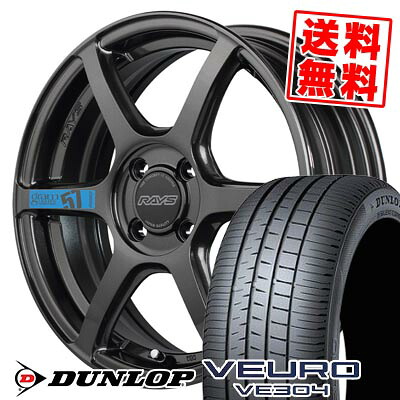 205/45R17 88W XL ダンロップ VEURO VE304 gramLIGHTS 57C6 SPEC M サマータイヤホイール4本セット 【取付対象】|タイヤプライス館