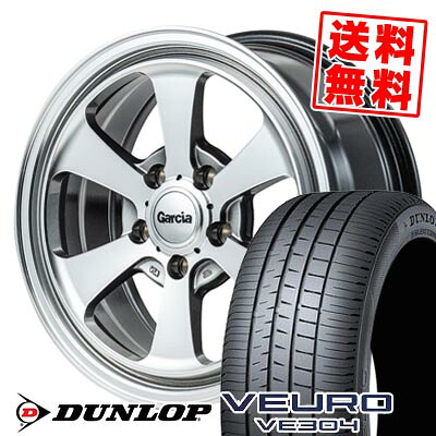 215/65R16 98H ダンロップ VEURO VE304 Garcia Dallas6 サマータイヤホイール4本セット 【取付対象】｜タイヤプライス館