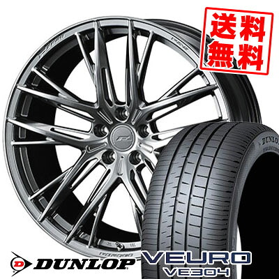 235/55R19 101W ダンロップ VEURO VE304 F ZERO FZ-5 サマータイヤホイール4本セット 【取付対象】｜タイヤプライス館