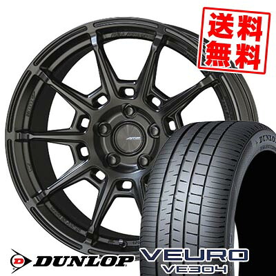 245/40R18 97W XL DUNLOP ダンロップ VEURO VE304 GALERNA REFINO ガレルナ レフィーノ サマータイヤホイール4本セット 【取付対象】｜タイヤプライス館 141,900円