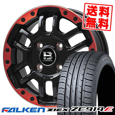 195/50R16 84V FALKEN ファルケン ZIEX ZE914F ジークス ZE914F B-LUGNAS FRD Bラグナス FRD サマータイヤホイール4本セット【取付対象】