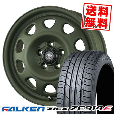 215/45R17 91W FALKEN ファルケン ZIEX ZE914F LANDFOOT SWZ ランドフット SWZ サマータイヤホイール4本セット 【取付対象】