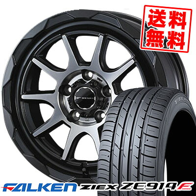 215/50R17 91W FALKEN ファルケン ZIEX ZE914F ジークス ZE914F WEDS MUD VANCE06 ウェッズ マッドヴァンス06 サマータイヤホイール4本セット【取付対象】｜タイヤプライス館