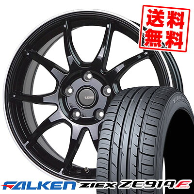 215/50R17 91W ファルケン ZIEX ZE914F G-SPEED P-06 サマータイヤホイール4本セット 【取付対象】
