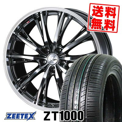 205/65R16 95V ジーテックス ZT1000 WEDS LEONIS RT サマータイヤホイール4本セット 【取付対象】