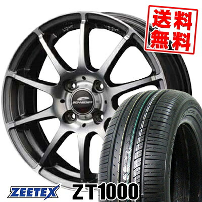 185/55R15 82V ジーテックス ZT1000 SCHNEDER StaG サマータイヤホイール4本セット 【取付対象】|タイヤプライス館