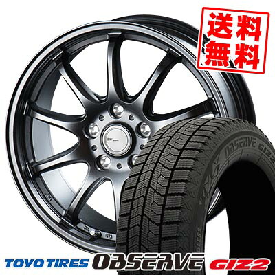 205/60R16 92Q トーヨータイヤ OBSERVE GIZ2 BW-Sport ZT10 スタッドレスタイヤホイール4本セット 【取付対象】｜タイヤプライス館