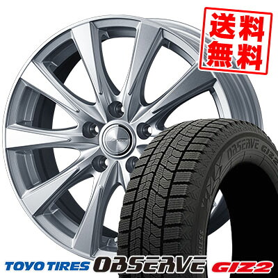 205/60R16 92Q トーヨータイヤ OBSERVE GIZ2 JOKER SPIRITS スタッドレスタイヤホイール4本セット 【取付対象】|タイヤプライス館