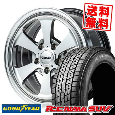 215/70R16 100Q グッドイヤー ICE NAVI SUV Garcia Dallas6 スタッドレスタイヤホイール4本セット 【取付対象】｜タイヤプライス館