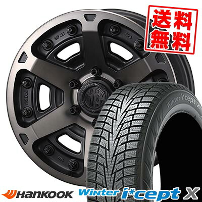 265/65R17 112T ハンコック Winter i*cept X RW10 MG ARMOR FF スタッドレスタイヤホイール4本セット 【取付対象】｜タイヤプライス館 265,700円