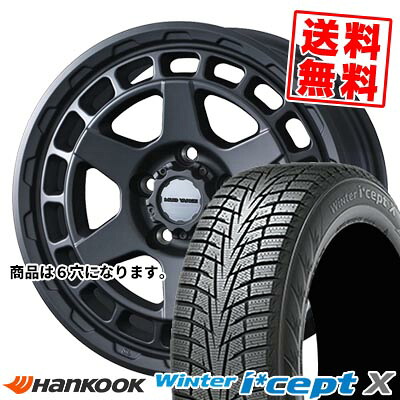 265/65R17 112T ハンコック Winter i*cept X RW10 MUDVANCE X Type S スタッドレスタイヤホイール4本セット 【取付対象】｜タイヤプライス館