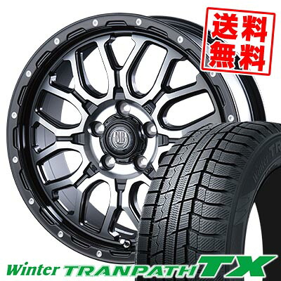 225/65R17 102Q トーヨータイヤ Winter TRANPATH TX MUD BAHN XR-800M スタッドレスタイヤホイール4本セット 【取付対象】