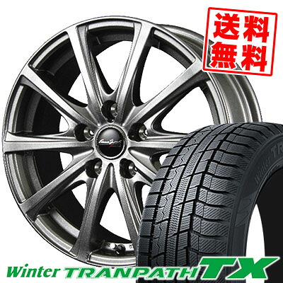 235/50R18 97Q トーヨー タイヤ Winter TRANPATH TX EuroSpeed V25 スタッドレスタイヤホイール4本セット 【取付対象】|タイヤプライス館