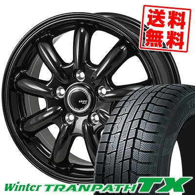 225/50R18 95Q トーヨータイヤ Winter TRANPATH TX ZACK JP-209 スタッドレスタイヤホイール4本セット 【取付対象】｜タイヤプライス館