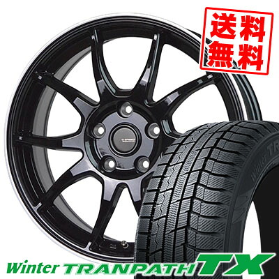 225/65R17 102Q TOYO TIRES トーヨータイヤ Winter TRANPATH TX ウィンタートランパス TX G-SPEED P-06 Gスピード P-06 スタッドレスタイヤホイール4本セット