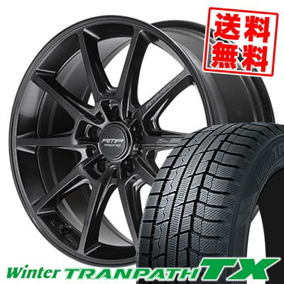 235/50R18 97Q トーヨータイヤ Winter TRANPATH TX RMP RACING R25 Plus スタッドレスタイヤホイール4本セット 【取付対象】|タイヤプライス館
