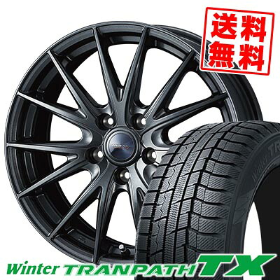 225/55R19 99Q トーヨータイヤ Winter TRANPATH TX VELVA SPORT2 スタッドレスタイヤホイール4本セット 【取付対象】