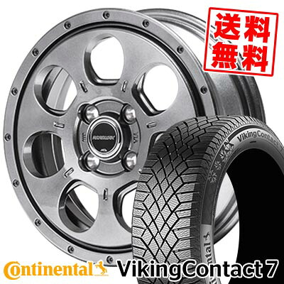 145/65R15 72T コンチネンタル VikingContact7 MUD AGENT スタッドレスタイヤホイール4本セット 【取付対象】｜タイヤプライス館