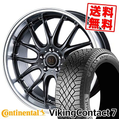 255/35R20 97T XL コンチネンタル VikingContact7 VOLTEC HYPER MS-RE スタッドレスタイヤホイール4本セット 【取付対象】｜タイヤプライス館