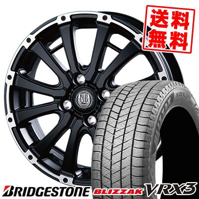155/65R14 75Q ブリヂストン BLIZZAK VRX3 MUD BAHN XR-600S スタッドレスタイヤホイール4本セット 【取付対象】｜タイヤプライス館 47,880円