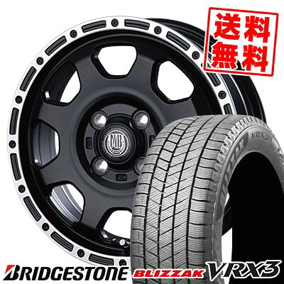 165/60R15 77Q ブリヂストン BLIZZAK VRX3 MUD BAHN XR-910K スタッドレスタイヤホイール4本セット 【取付対象】｜タイヤプライス館