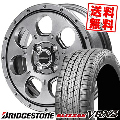 165/60R15 77Q ブリヂストン BLIZZAK VRX3 MUD AGENT スタッドレスタイヤホイール4本セット 【取付対象】｜タイヤプライス館