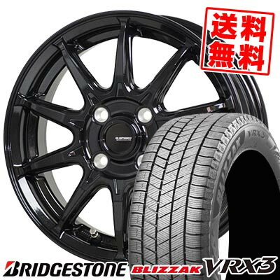 155/65R14 75Q BRIDGESTONE ブリヂストン BLIZZAK VRX3 ブリザック VRX3 G SPEED G-05 Gスピード G-05 スタッドレスタイヤホイール4本セット|タイヤプライス館