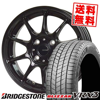 175/70R14 84Q ブリヂストン BLIZZAK VRX3 G-SPEED G-07 スタッドレスタイヤホイール4本セット 【取付対象】