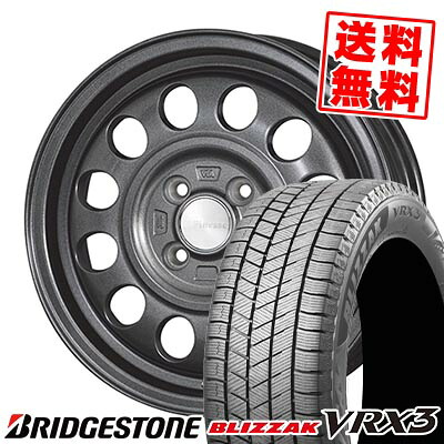175/70R14 84Q ブリヂストン BLIZZAK VRX3 K.Finesse D12 スタッドレスタイヤホイール4本セット 【取付対象】｜タイヤプライス館 65,340円