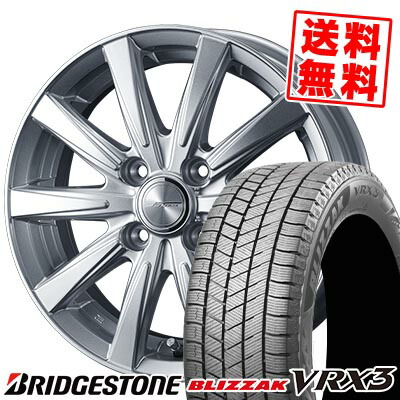 155/70R13 75Q BRIDGESTONE ブリヂストン BLIZZAK VRX3 ブリザック VRX3 JOKER SPIRITS ジョーカー スピリッツ スタッドレスタイヤホイール4本セット