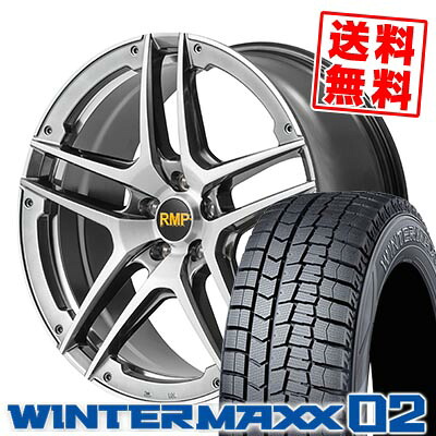 215/60R17 96Q ダンロップ WINTER MAXX 02 WM02 RMP 025SV スタッドレスタイヤホイール4本セット 【取付対象】|タイヤプライス館