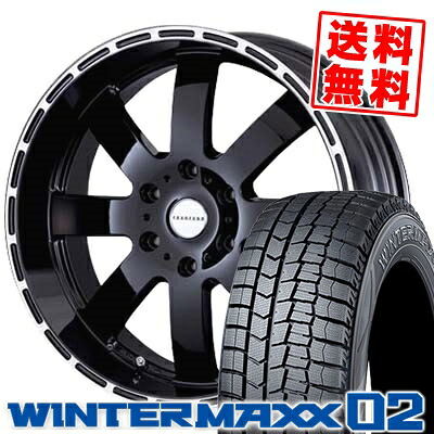 215/60R17 96Q ダンロップ WINTER MAXX 02 WM02 Reverson DR8 スタッドレスタイヤホイール4本セット for 200系ハイエース【取付対象】|タイヤプライス館