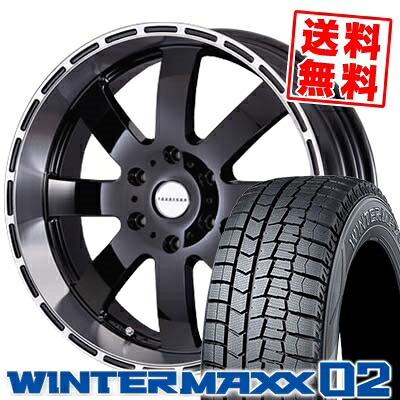 215/60R17 96Q ダンロップ WINTER MAXX 02 WM02 Reverson DR8 スタッドレスタイヤホイール4本セット for 200系ハイエース【取付対象】|タイヤプライス館