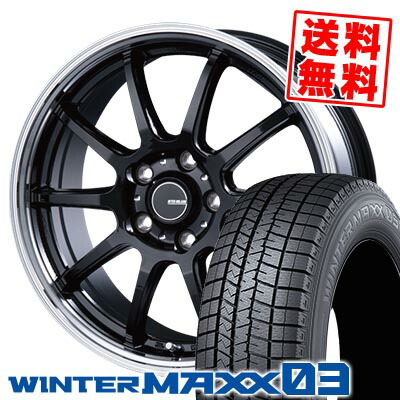 225/55R17 97Q ダンロップ WINTER MAXX 03 WM03 INFINITY F10 スタッドレスタイヤホイール4本セット 【取付対象】 109,010円