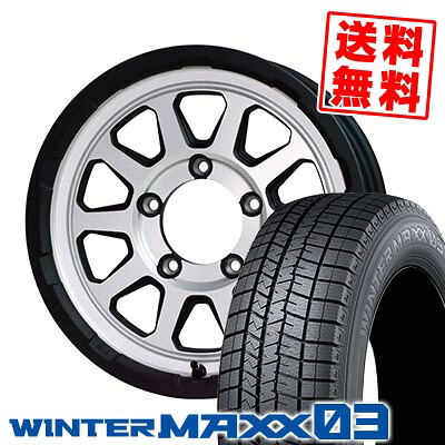 215/70R16 100Q ダンロップ WINTER MAXX 03 WM03 MAD CROSS RANGER スタッドレスタイヤホイール4本セット 【取付対象】｜タイヤプライス館
