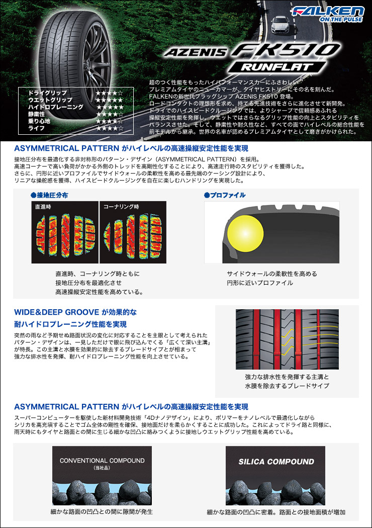 ファルケン Azenis Xl Falken Xl Fk510 245 40r19 Runflat スタッドレスタイヤ Vertec 店 98y Fk510 アゼニス ランフラット One Exe5 ヴァーテックワン エグゼ5 サマータイヤホイール4本セット タイヤプライス館19インチ Falken ファルケン Azenis Fk510 Runflat