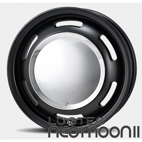 【アルミホイール単品4本価格】【14インチ】【LUGTEC/NEOMOON2】【ラグテック/ネオムーンツー】【14X4.5 4穴 PCD:100(マットブラック)】【軽自動車】ラパン、トコット、N-ONE、ムーブなど表示は4本価格です|タイヤマート24! 店