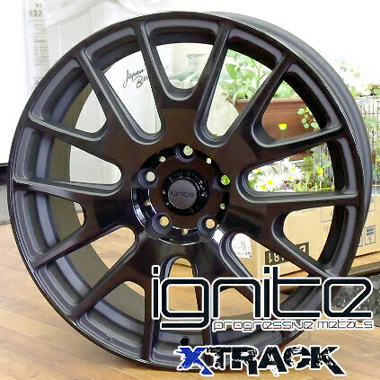 楽天市場 アルミホイール単品4本価格 Mlj Ignite Xtrack イグナイト エクストラック 18x7 5j 5穴 Pcd 114 3 タイヤマート２４ 楽天市場店