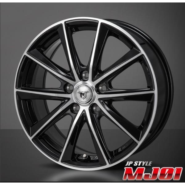 【アルミホイール単品4本セット】【15インチ】【JP STYLE MJ-01/ジェーピースタイルMJ01 】【15X6.0　5穴　PCD：114.3】セレナ（C26、C27)など表示は4本価格です｜タイヤマート２４！　店