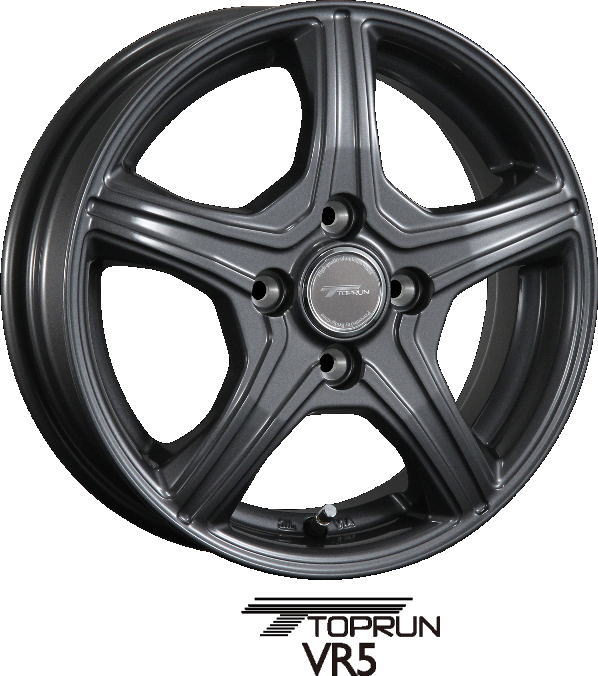BALMINUM 1４インチ マットブラックホイール　ナット付４本売り① BALMINUM 14インチ マットブラックホイール ナット付4本売り①