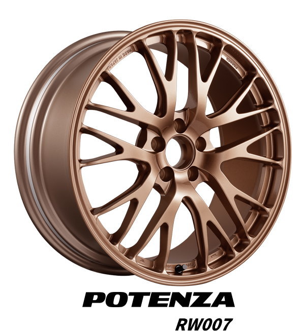 【アルミホイール単品4本価格】【18インチ】 【BRIDGESTONE POTENZA RW007】 【ブリヂストン ポテンザRW007】 【18X8.0J　5穴　PCD：100 インセット45】 GR86/BRZ 表示は1本価格です