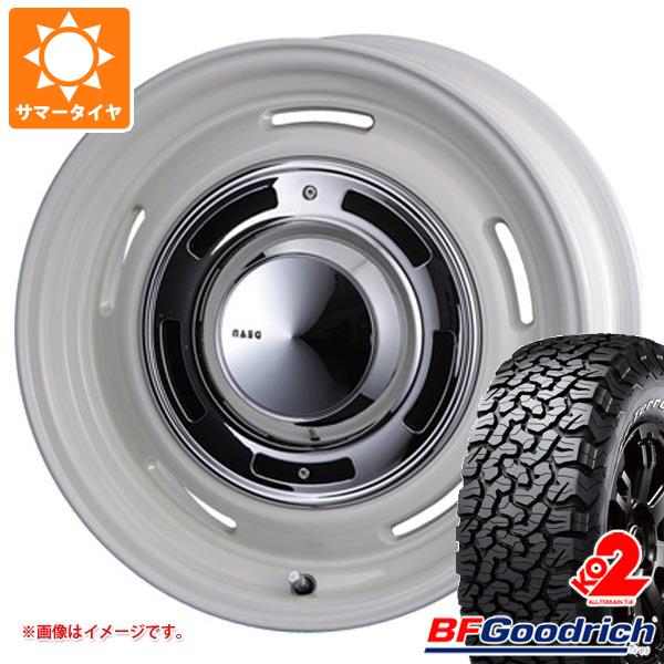 【タイヤ交換対象】5本セット ジープ ラングラー JK/JL系用 サマータイヤ BFグッドリッチ オールテレーンT/A KO2 33x12.50R17LT 120S ブラックレター クリムソン ディーンクロスカントリー タイヤホイール5本セット